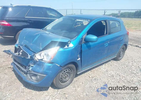 2017 Mitsubishi Mirage Es from USA, damaged, VIN ML32A3HJ7HH015681